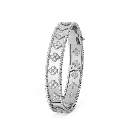 Van Cleef & Arpels, Perlée clovers bracelet, medium model