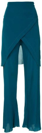 Kitx loose flared trousers