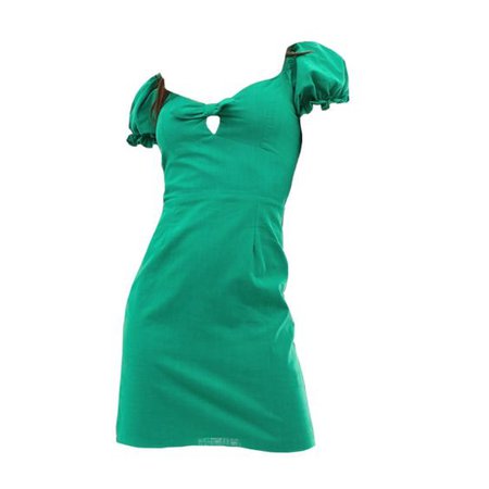 green dress png