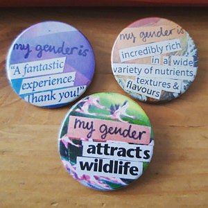 Gender pin | Etsy