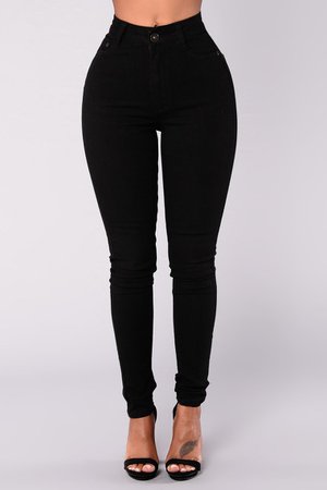 Kahula Skinny Jeans - Black - Skinny Jeans - Fashion Nova
