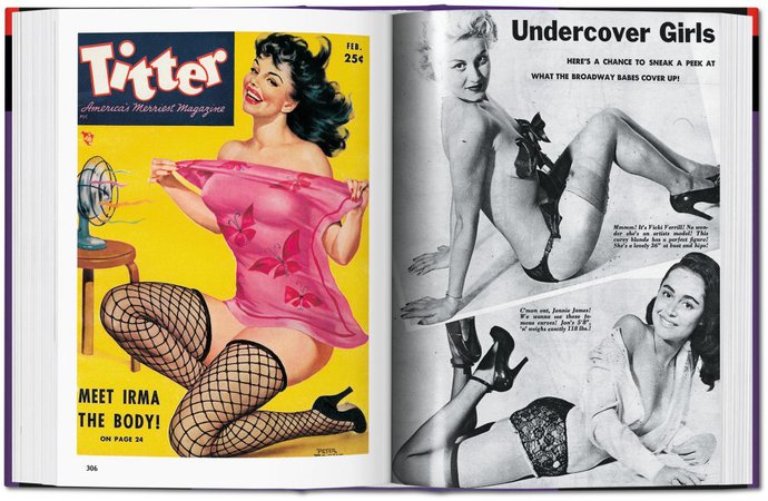 *clipped by @luci-her* 1000 Pin-Up Girls (Bibliotheca Universalis) - TASCHEN Books