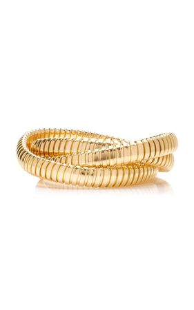 Rolling 18k Yellow Gold Bracelet By Sidney Garber | Moda Operandi