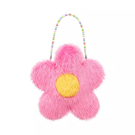 Furry Flower Bag – HuDieGongZhu