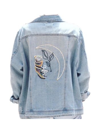 Gypsy Bay Customs jean denim jacket