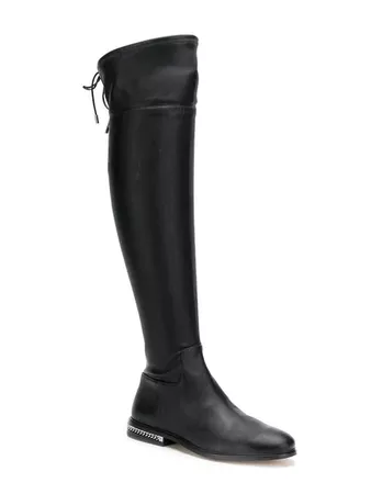Michael Michael Kors Chain Trim knee-high Boots