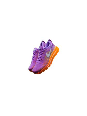 orange purple Nikes shoes sneakers