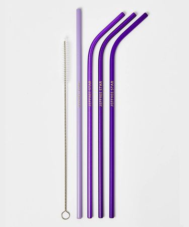 Jeffree Star Cosmetics Purple Straws at BEAUTY BAY