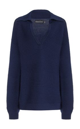 The Kate Ribbed Knit Wool Sweater By Brandon Maxwell | Moda Operandi