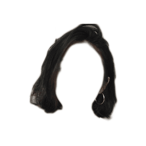 Short Black Hair PNG