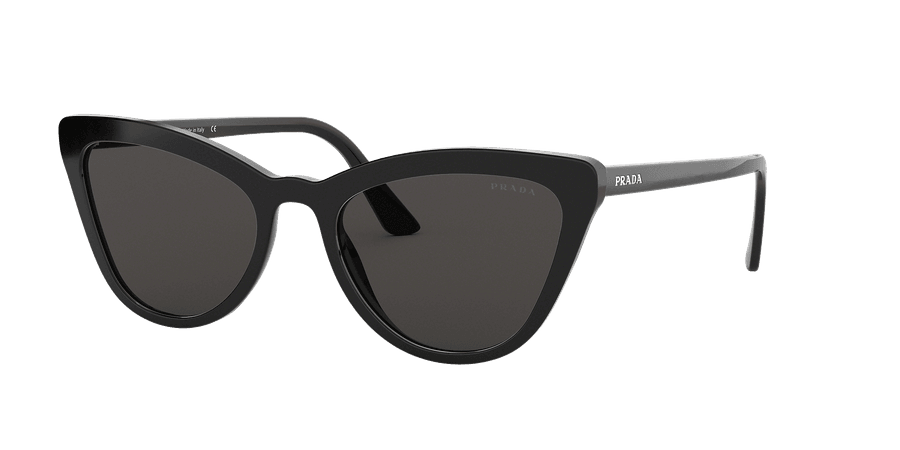 Prada PR 01VS 56 Grey & Black Sunglasses | Sunglass Hut USA