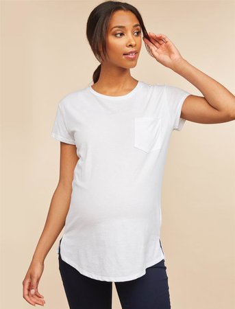 Pocket Tee Maternity T Shirt | Motherhood Maternity