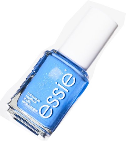 blue nail varnish