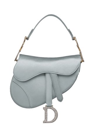 Dior Satin Saddle Bag