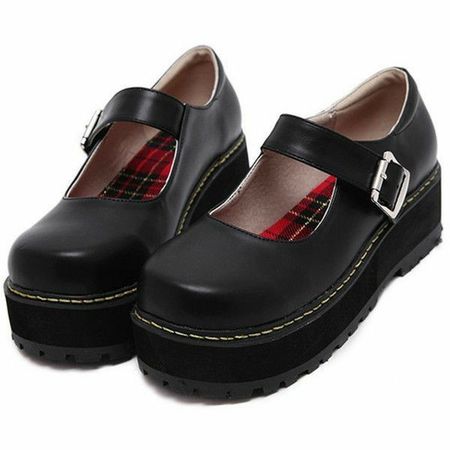 black mary jane shoes