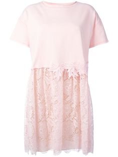 T-shirt pastel embroidered