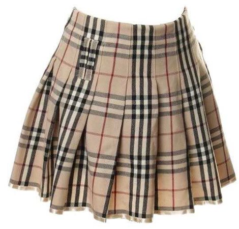 Burberry mini skirt