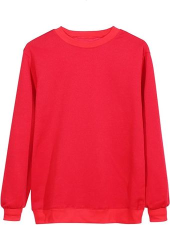 JDHUFEI Crewneck Sweatshirts For Women Fall Fashion Oversized Sweatshirt Loose Fit Long Sleeve Pullover Tops Winter Clothes at Amazon Women’s Clothing store