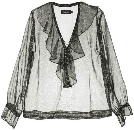 Magali Pascal transparent blouse