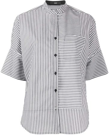 Patch-Pocket Striped Shirt