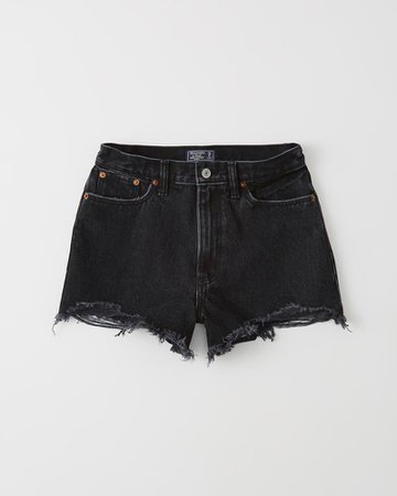 Womens High Rise Denim Shorts | Womens Bottoms | Abercrombie.com