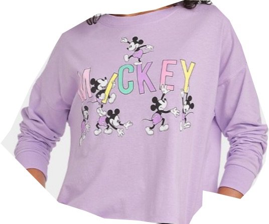 pastel Mickey shirt -Target