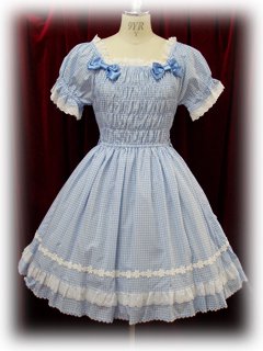 Gingham Check Princess OP - Baby, the Stars Shine Bright