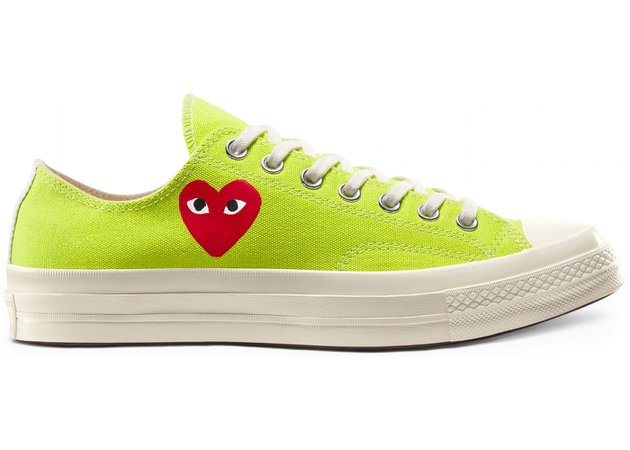 Converse Chuck Taylor All-Star 70s Ox Comme des Garcons Play Bright Green - 168302C