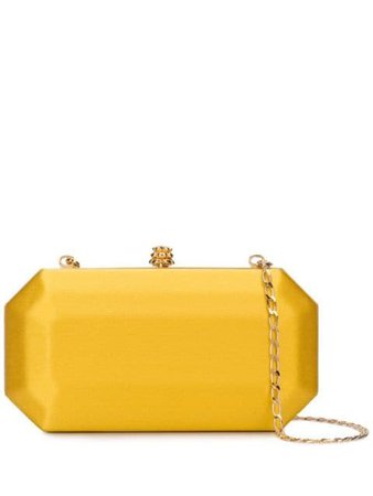 Yellow Tyler Ellis Perry Clutch Bag | Farfetch.com