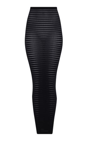 Striped Midi Pencil Skirt By Alaïa | Moda Operandi