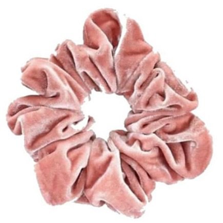 pink scrunchie