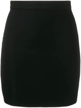 Loulou high-rise mini skirt