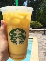 yellow Starbucks drink - Google Search