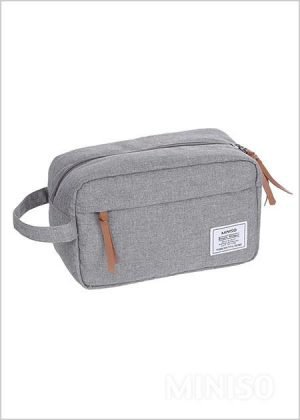 Toiletry Bag (Gray) | Miniso