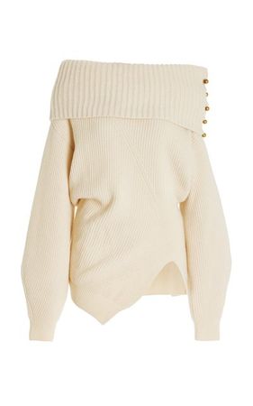 Cashmere Off-The-Shoulder Sweater By Stella Mccartney | Moda Operandi