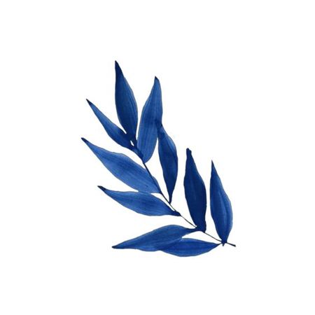 blue leaf