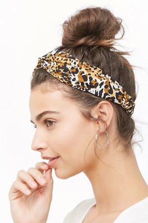 Leopard Print Headwrap | Forever 21