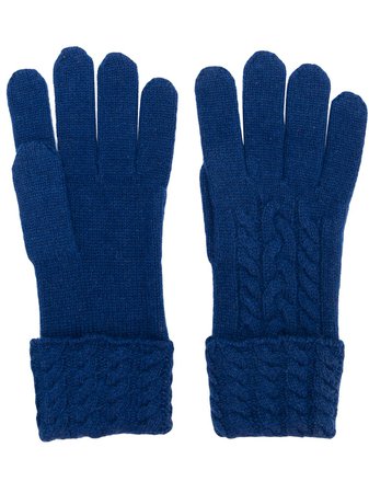 N.peal Cable-Knit Gloves