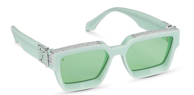 Louis Vuitton millionaire sunglasses pale green