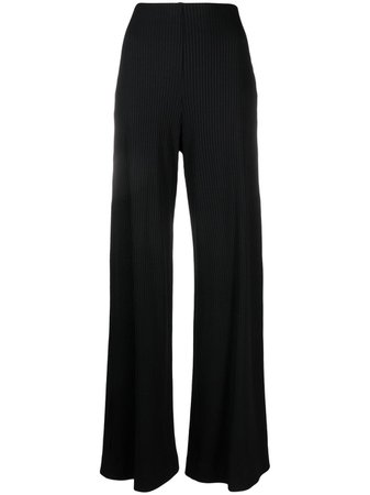 Balenciaga wide-leg rib-knit Trousers - Farfetch