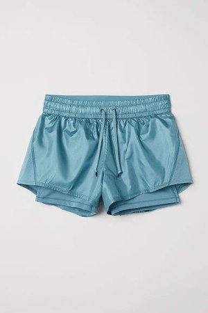 Running Shorts - Turquoise