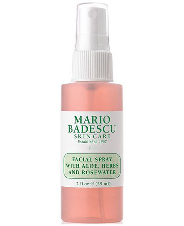 Mario Badescu Facial Spray With Aloe, Herbs & Rosewater, 2-oz. & Reviews - Skin Care - Beauty - Macy's
