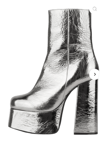 silver boot