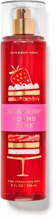 Strawberry pound cake body spray