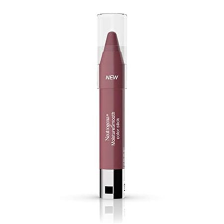 Amazon.com : Neutrogena MoistureSmooth Color Stick for Lips, Moisturizing and Conditioning Lipstick with a Balm-Like Formula, Nourishing Shea Butter and Fruit Extracts, 120 Berry Brown,.011 oz : Beauty & Personal Care