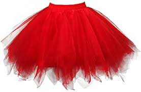 red puff skirt - Google Search