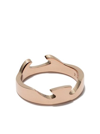 Georg Jensen 18kt rose gold Fushion End ring $825 - Buy AW19 Online - Fast Global Delivery, Price