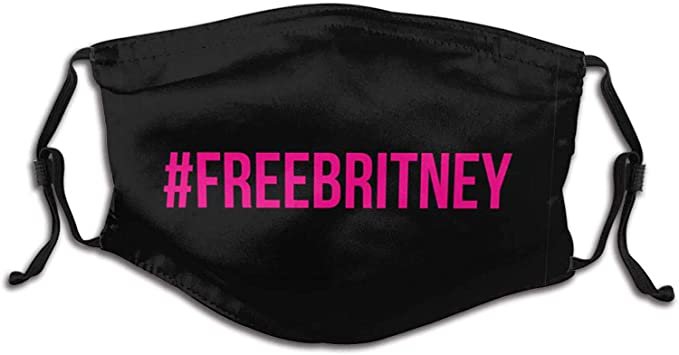 Free Britney Printed Face Mask