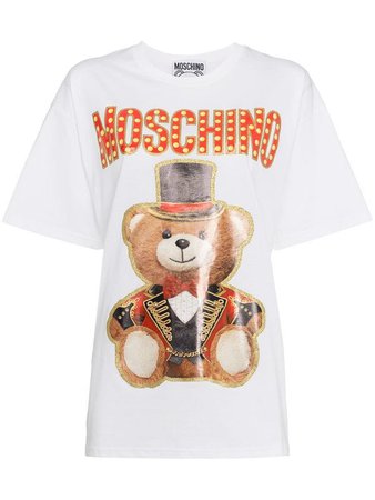 Moschino Oversized Teddy Circus T-shirt $135 - Buy Online SS19 - Quick Shipping, Price