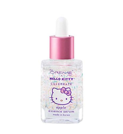 Amazon.com: The Crème Shop x Hello Kitty - Brightening & Tightening Vitamin E Face Serum - Korean Skin Care with Apple & Ceramides, Ultra Hydration, Barriers, Plump Complexion, Glowing, Fine Lines & Wrinkles : Beauty & Personal Care